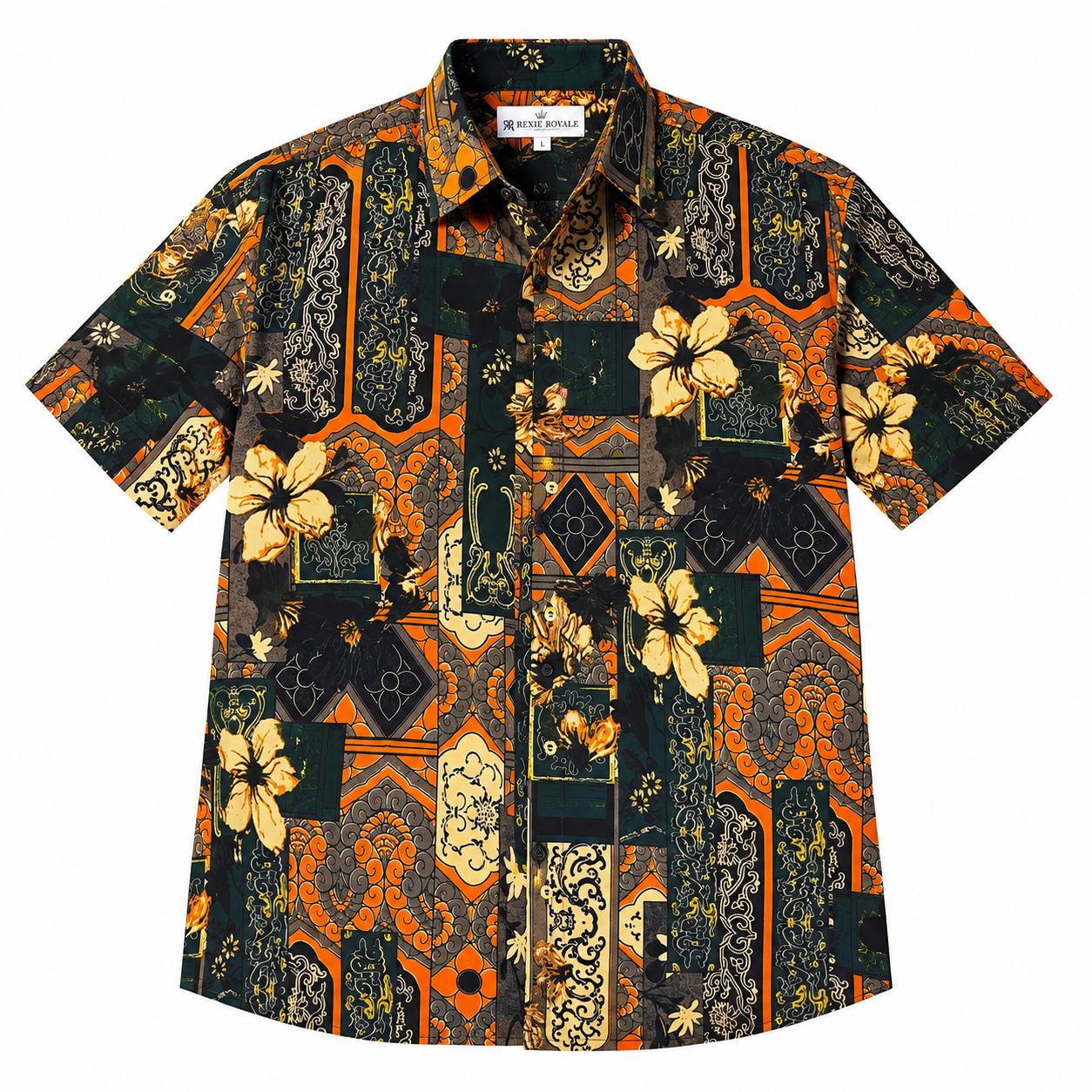amber baroque floral camp