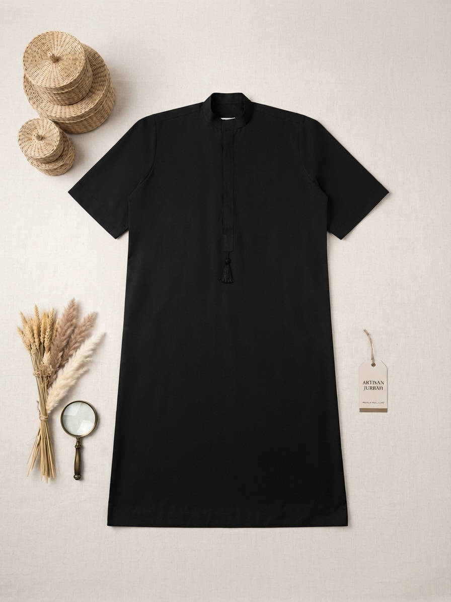 artisan black short sleeve juba artisan black short sleeve juba