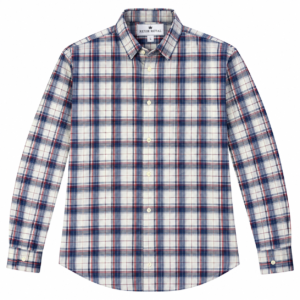 Ivory Check Button-Down