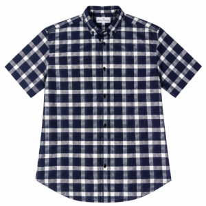 Navy & White Gingham